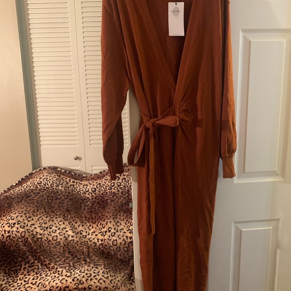 EXLURA Womens Knit Sweater Dress. - Picture 6 of 8